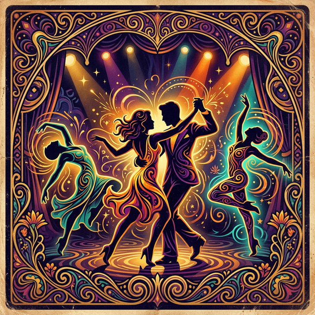 Espectáculo teatral de los años 60